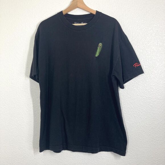 Primitive Rick and Morty Shirt Mens XL Black Pickle Rick Tee Adult Swim 2018 - Picture 1 of 11